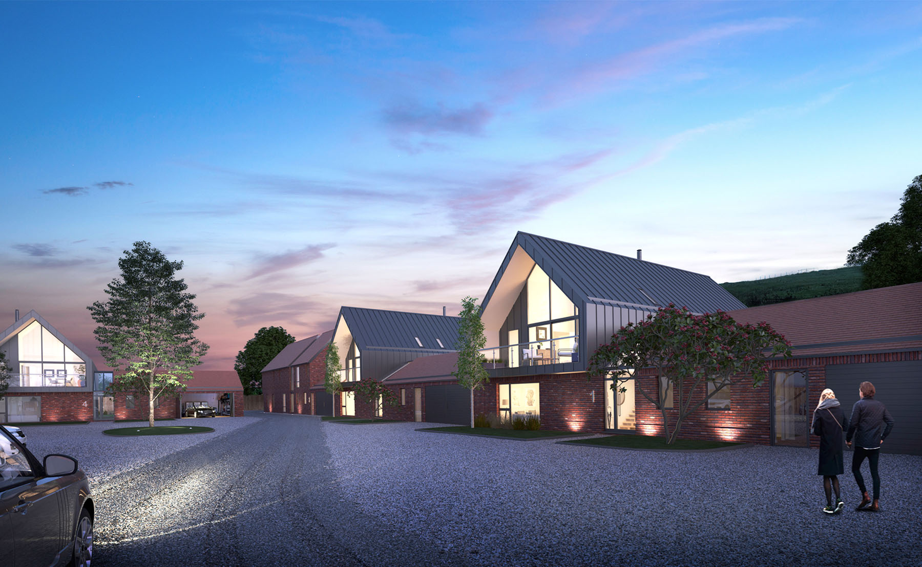 benchmark architects branding design by Leeds based Freelance Designer Neil Holroyd