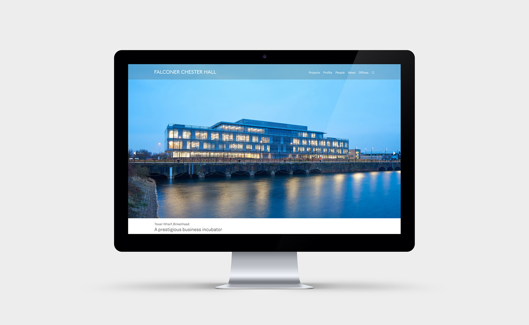 falconer chester hall website design by Leeds based Freelance Designer Neil Holroyd