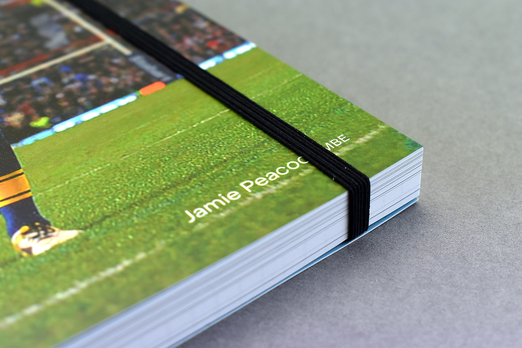 Jamie Peacock Leadership Training Manual design by Leeds based Freelance Designer Neil Holroyd