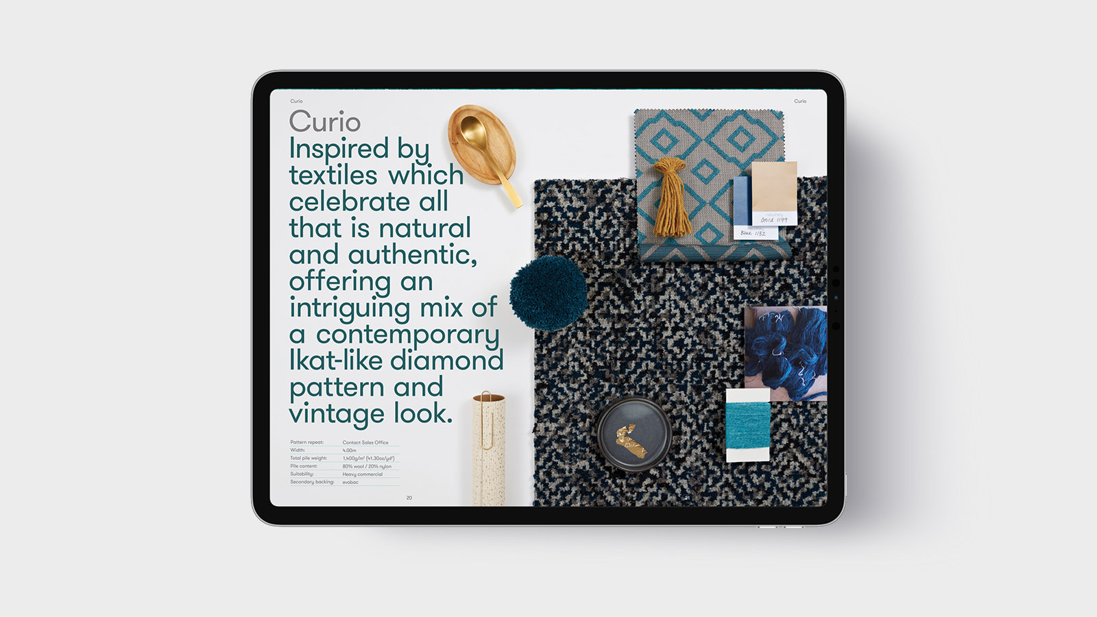 Newhey Carpets ebook design and production – Design by Neil Holroyd Leeds based freelance designer