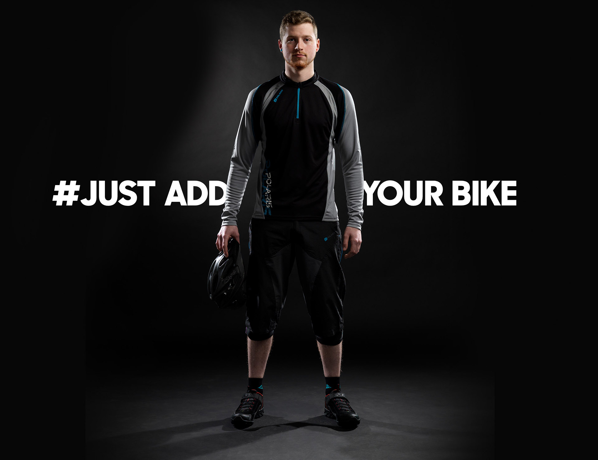 polaris bikewear advertising design by Leeds based Freelance Designer Neil Holroyd