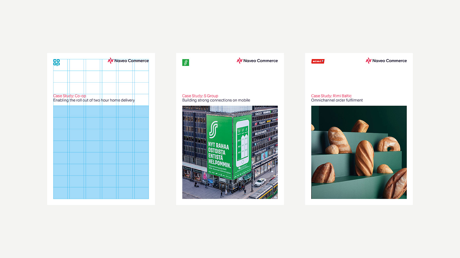 naveo commerce brochures design by Leeds based Freelance Designer Neil Holroyd
